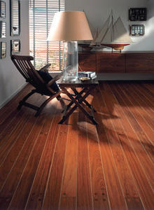 Jatoba Stavanger with Oak Border Jatoba Stavanger with Oak Border